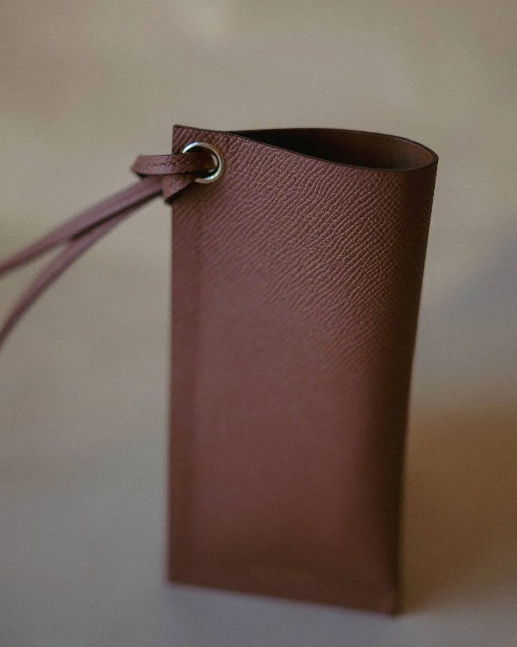 Leather Sunglasses Holder with Strap