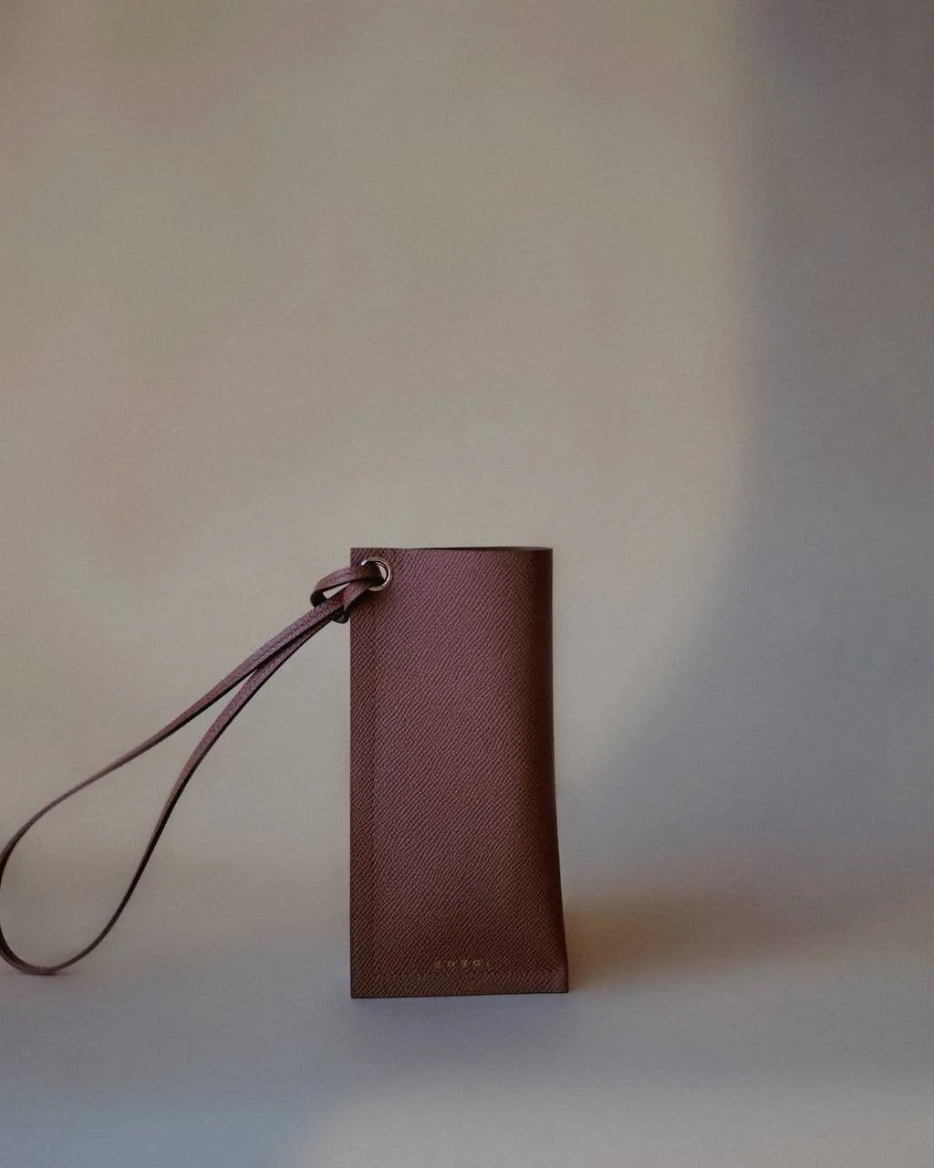 Leather Sunglasses Holder with Strap