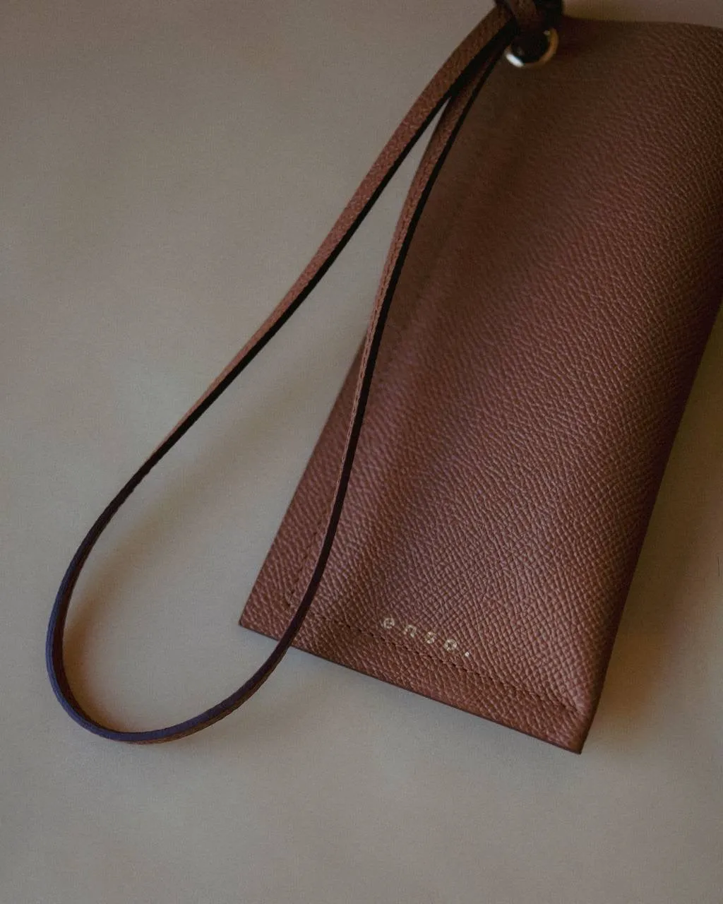 Leather Sunglasses Holder with Strap