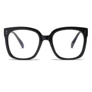 Lightweight and Versatile Oversized Square-Frame Eyeglasses