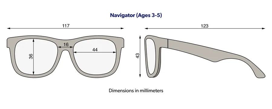 Little Lilac Navigator Kids Sunglasses