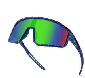 LIU·WEN Kids Sunglasses Polarized Baseball Sunglasses - Flexible Sports Cycling Glasses for Youth Boys Girls Age 6-14