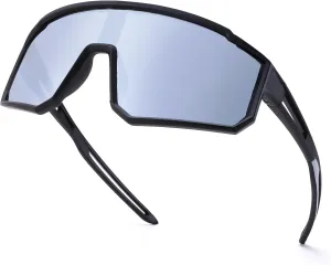 LIU·WEN Kids Sunglasses Polarized Baseball Sunglasses - Flexible Sports Cycling Glasses for Youth Boys Girls Age 6-14