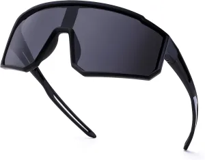 LIU·WEN Kids Sunglasses Polarized Baseball Sunglasses - Flexible Sports Cycling Glasses for Youth Boys Girls Age 6-14