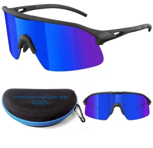Living out your qool time Polarized Shield Cycling Sunglasses for Men and Women, Volleyball Running Golfing MTB 118