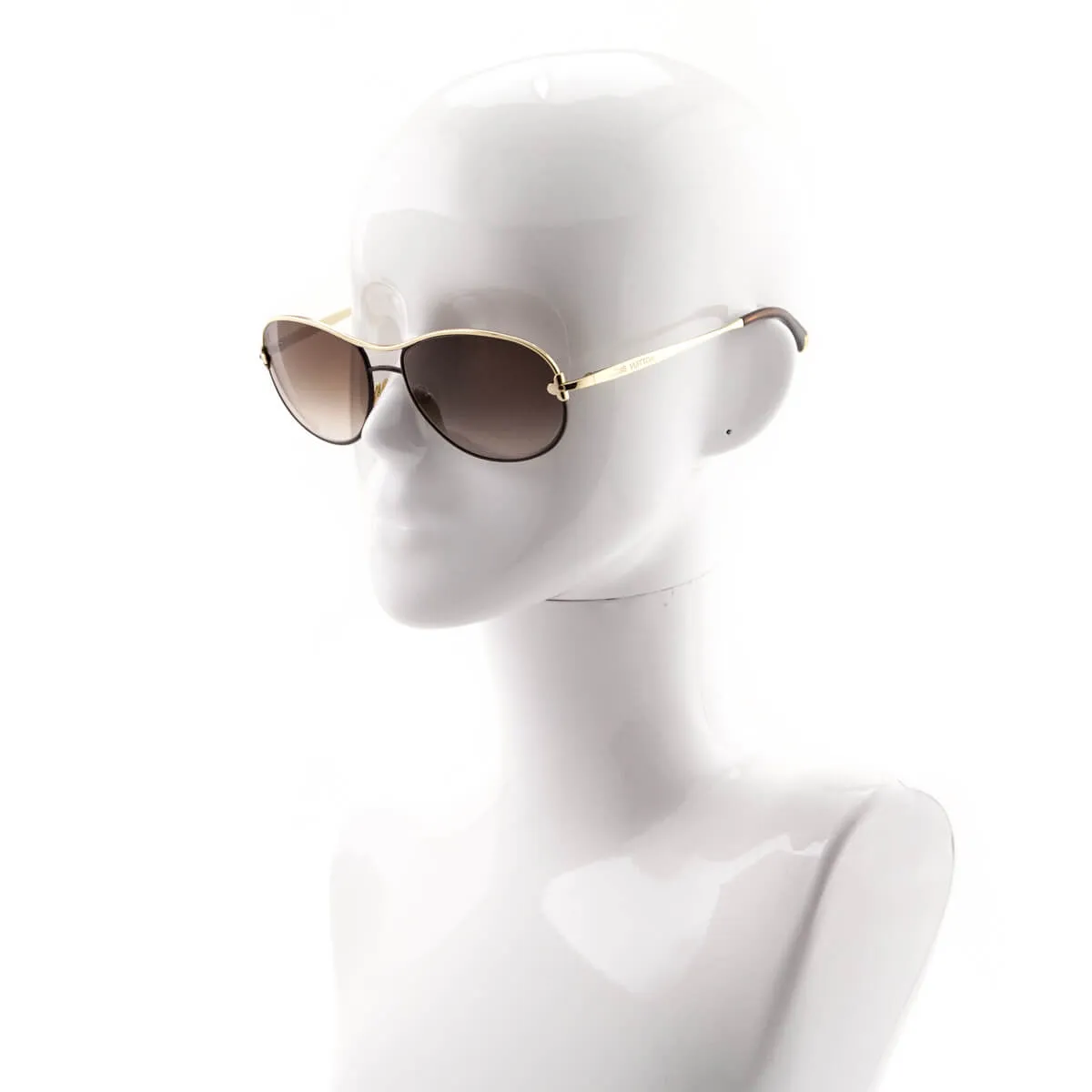 Louis Vuitton Brown Mimosa Sunglasses