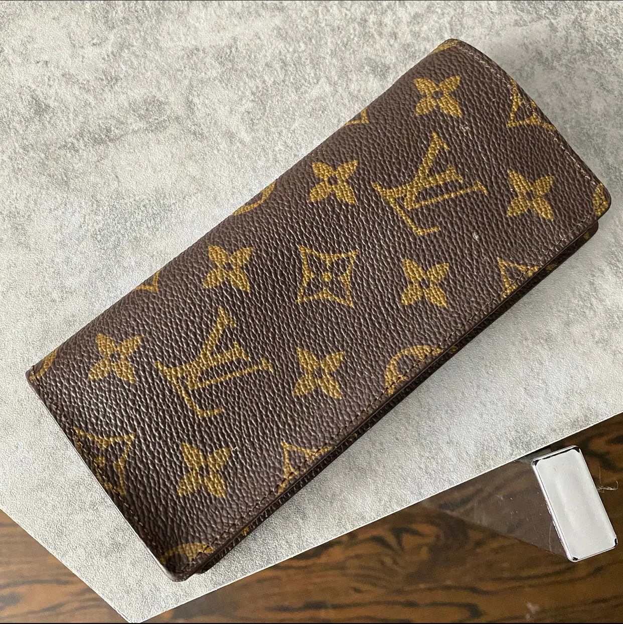 Louis Vuitton Vintage 1991 Monogram Eyeglasses Case
