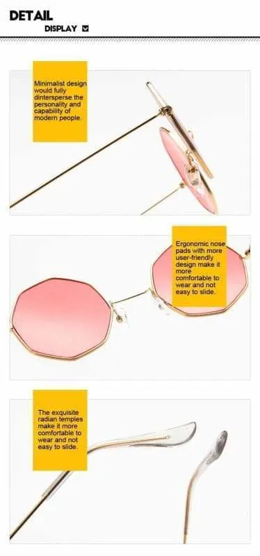 Luxury Octagon Sunglasses