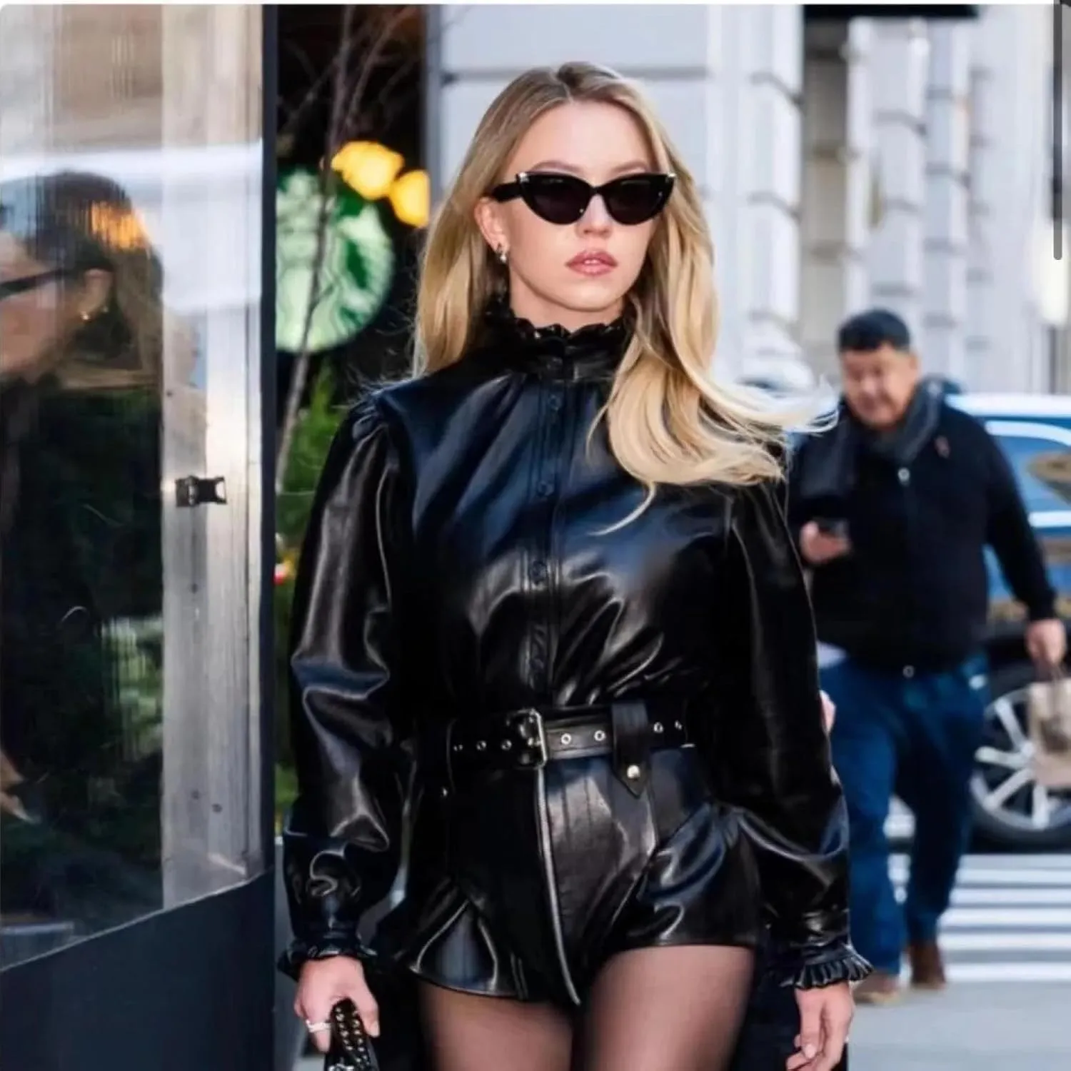 Luxury Vintage Cat Eye Big Frame Sunglasses for Women Female Punk Rivet Popular Outdoor Uv400