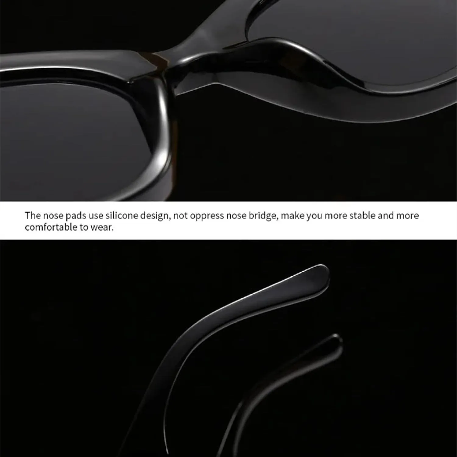 Luxury Vintage Cat Eye Big Frame Sunglasses for Women Female Punk Rivet Popular Outdoor Uv400