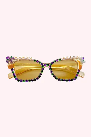 Mambo Queen Rhinestone Sunglasses