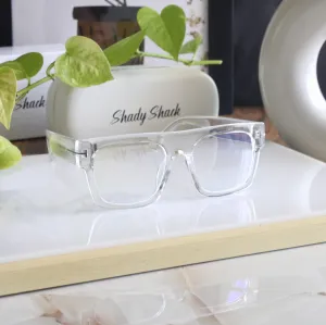 Martin White Transparent - Eyeglasses