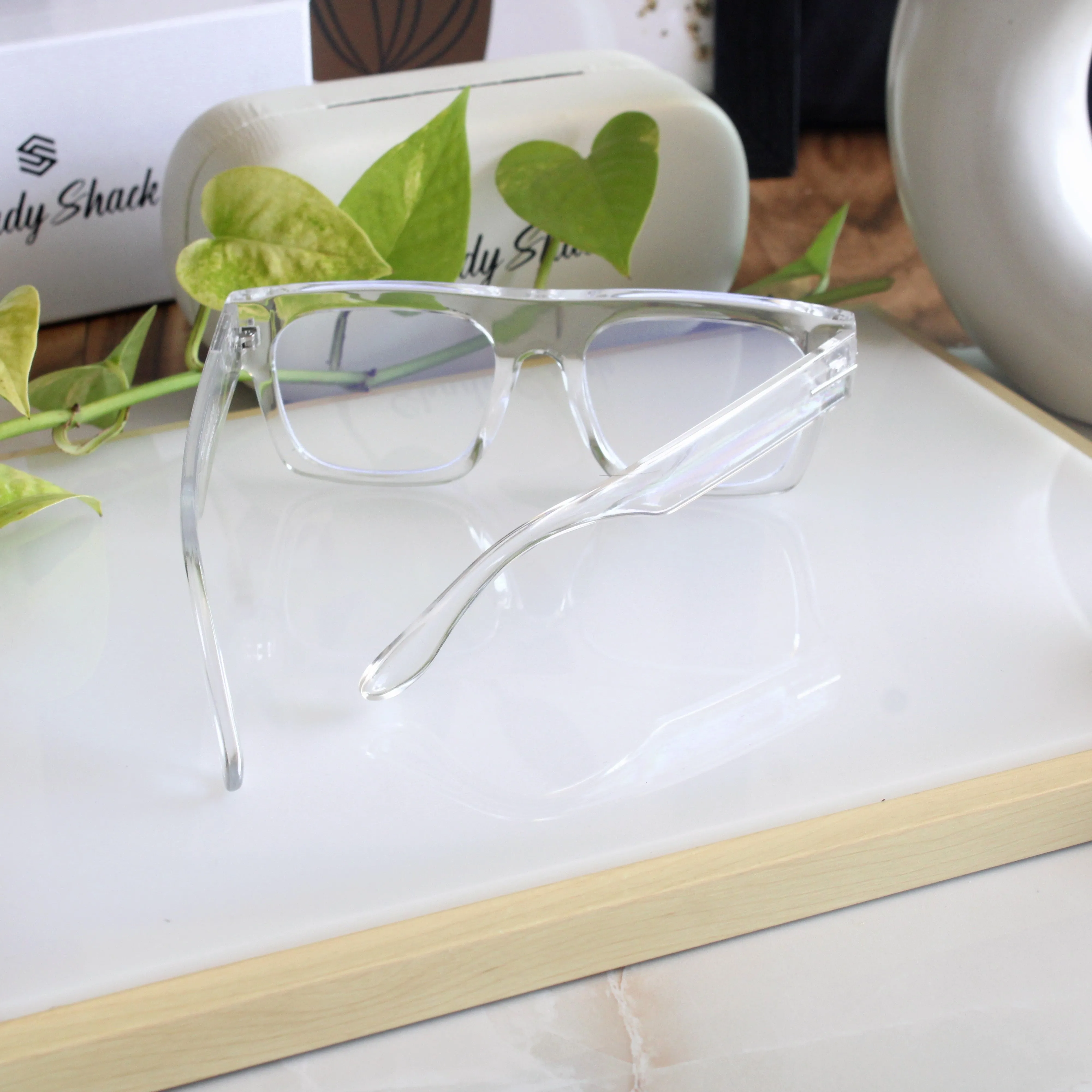 Martin White Transparent - Eyeglasses