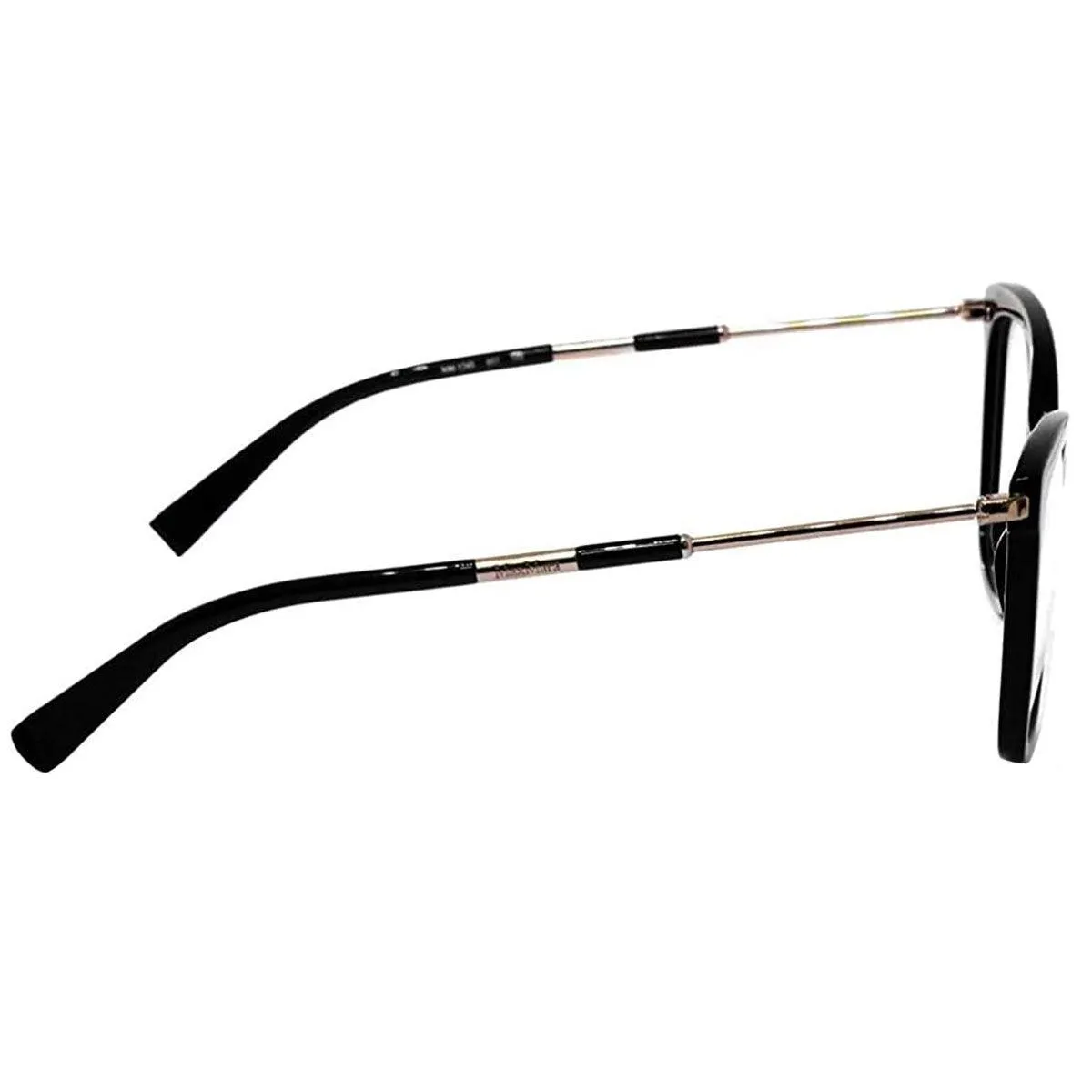 Max Mara Women's Eyeglasses - Black Acetate Frame | MM1345-0807-54-17-145