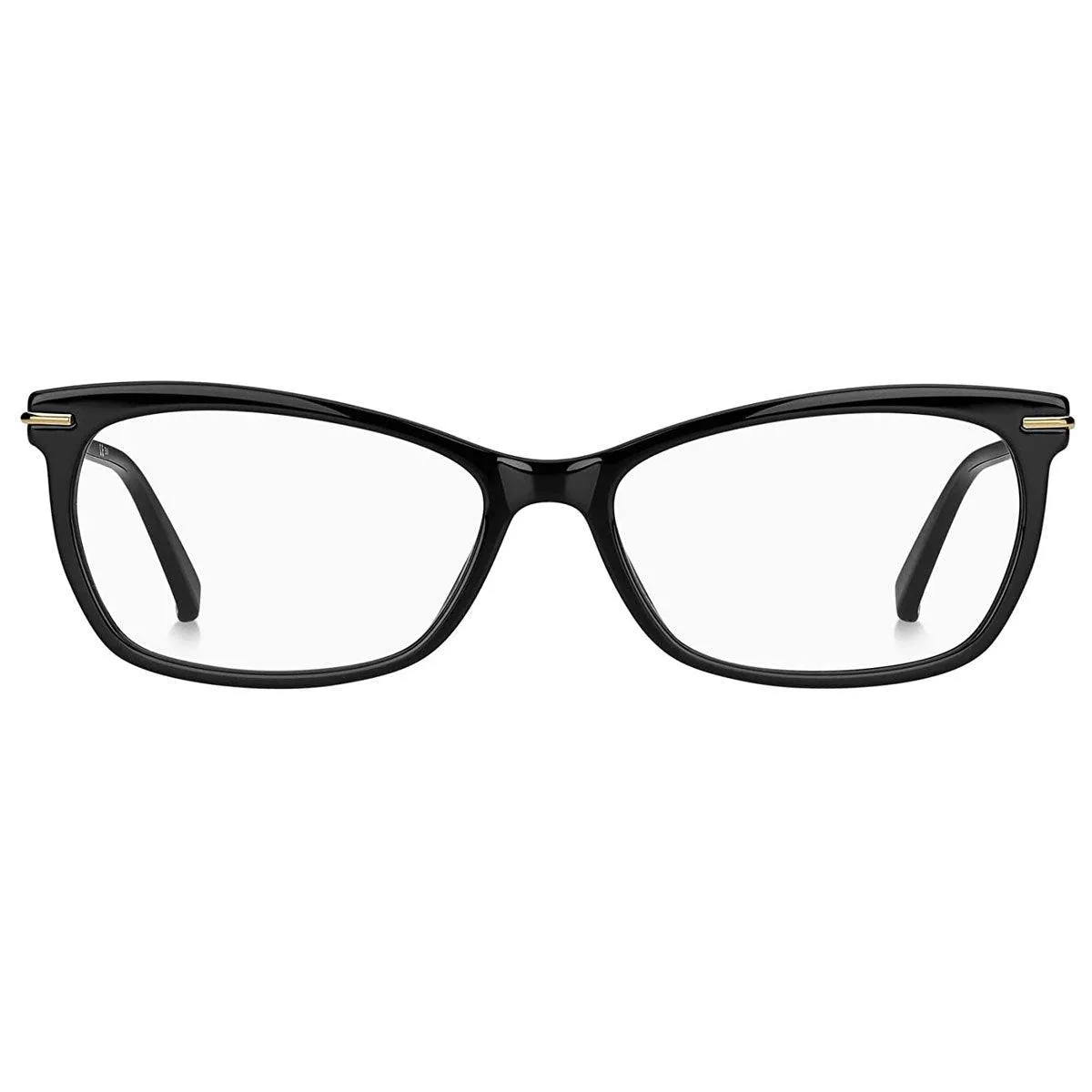 Max Mara Women's Eyeglasses - Black Acetate Frame | MM1394-0807-54-16-140