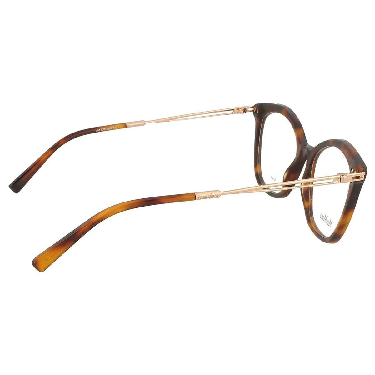 Max Mara Women's Eyeglasses - Dark Havana Acetate Frame | MM1383-0086-50-18-140