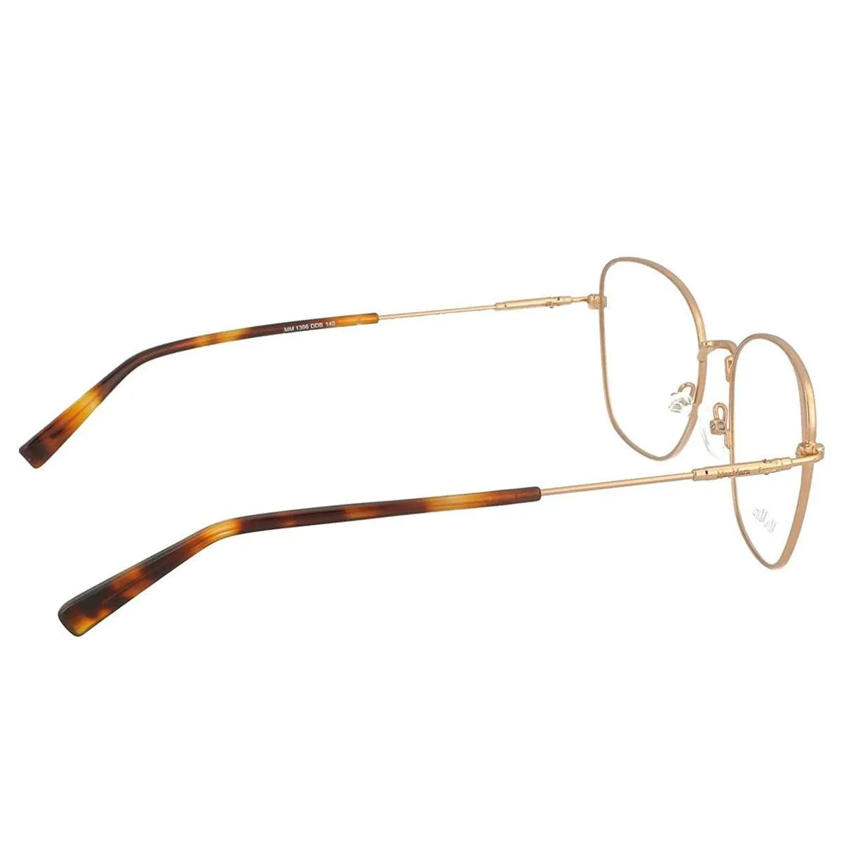 Max Mara Women's Eyeglasses - Gold Copper Metal Frame | MM1396-0DDB-52-17-140