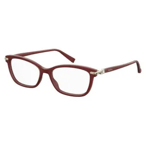 Max Mara Women's Eyeglasses - Red Acetate Frame | MM1399-0C9A-51-16-145