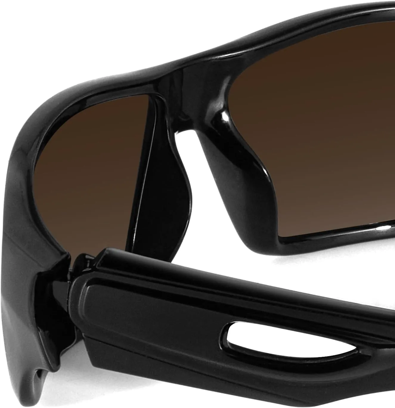 MAXJULI Polarized Wrap Around Sports Sunglasses for Big Heads Men Women UV400 Protection Sun Glasses 8232