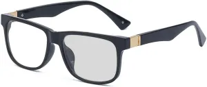 Melrose/square men's transitional sunglasses, photochromic outdoor driving reader women UV400