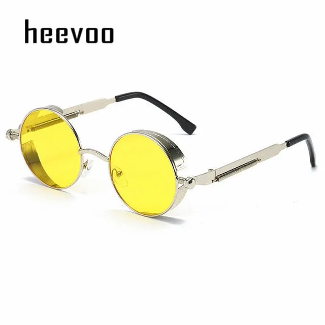 Men and Women Fashion Round Sun Glasses