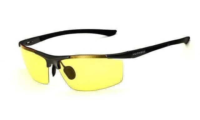 Men's Polarized Aluminum Magnesium Sunglasses - Lightweight UV Protection