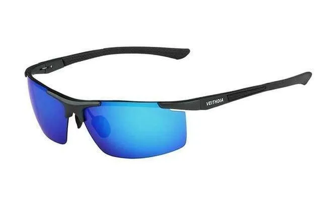 Men's Polarized Aluminum Magnesium Sunglasses - Lightweight UV Protection