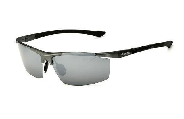 Men's Polarized Aluminum Magnesium Sunglasses - Lightweight UV Protection