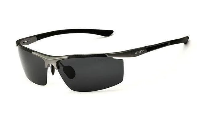 Men's Polarized Aluminum Magnesium Sunglasses - Lightweight UV Protection