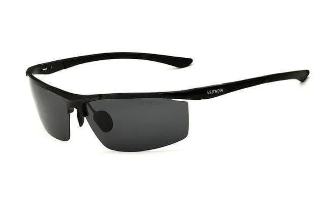 Men's Polarized Aluminum Magnesium Sunglasses - Lightweight UV Protection