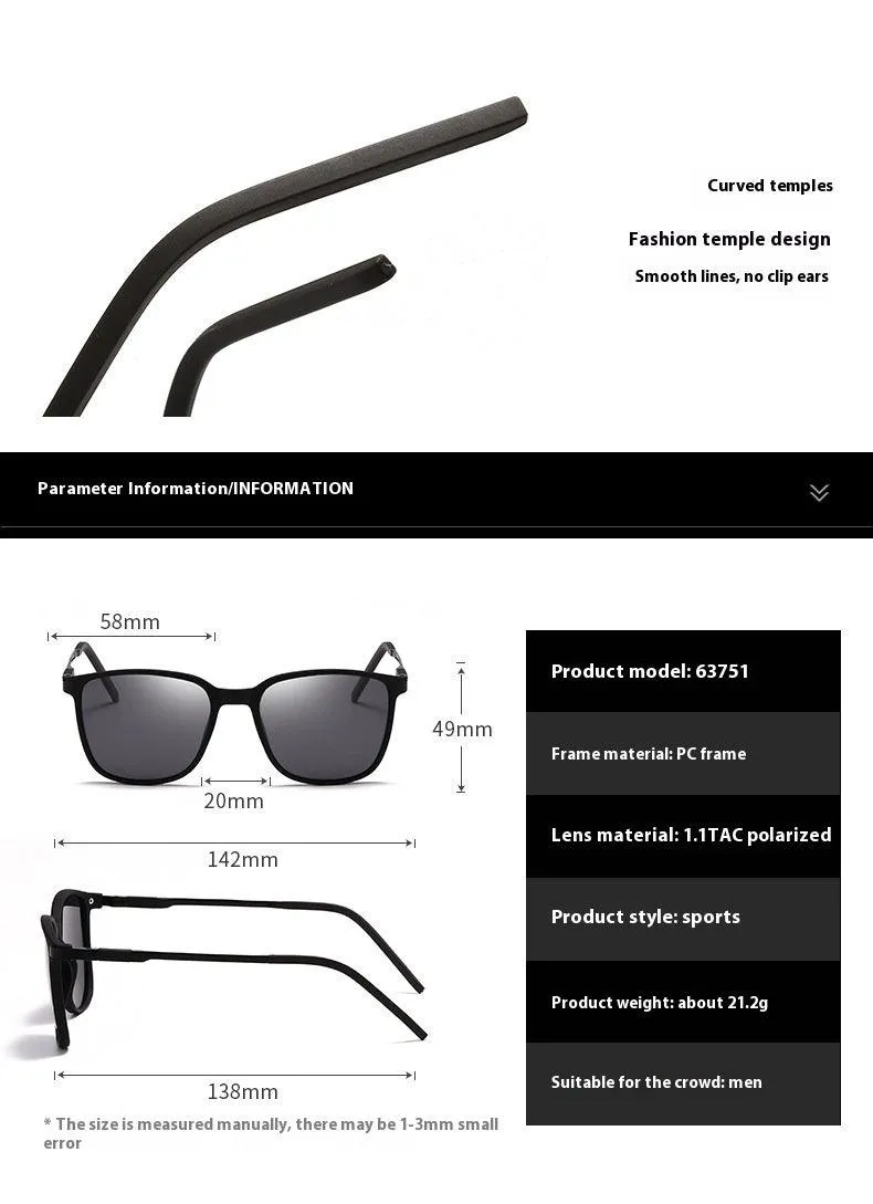 Men's UV Protection Sunglasses – Sun-Shade Driving Glasses
