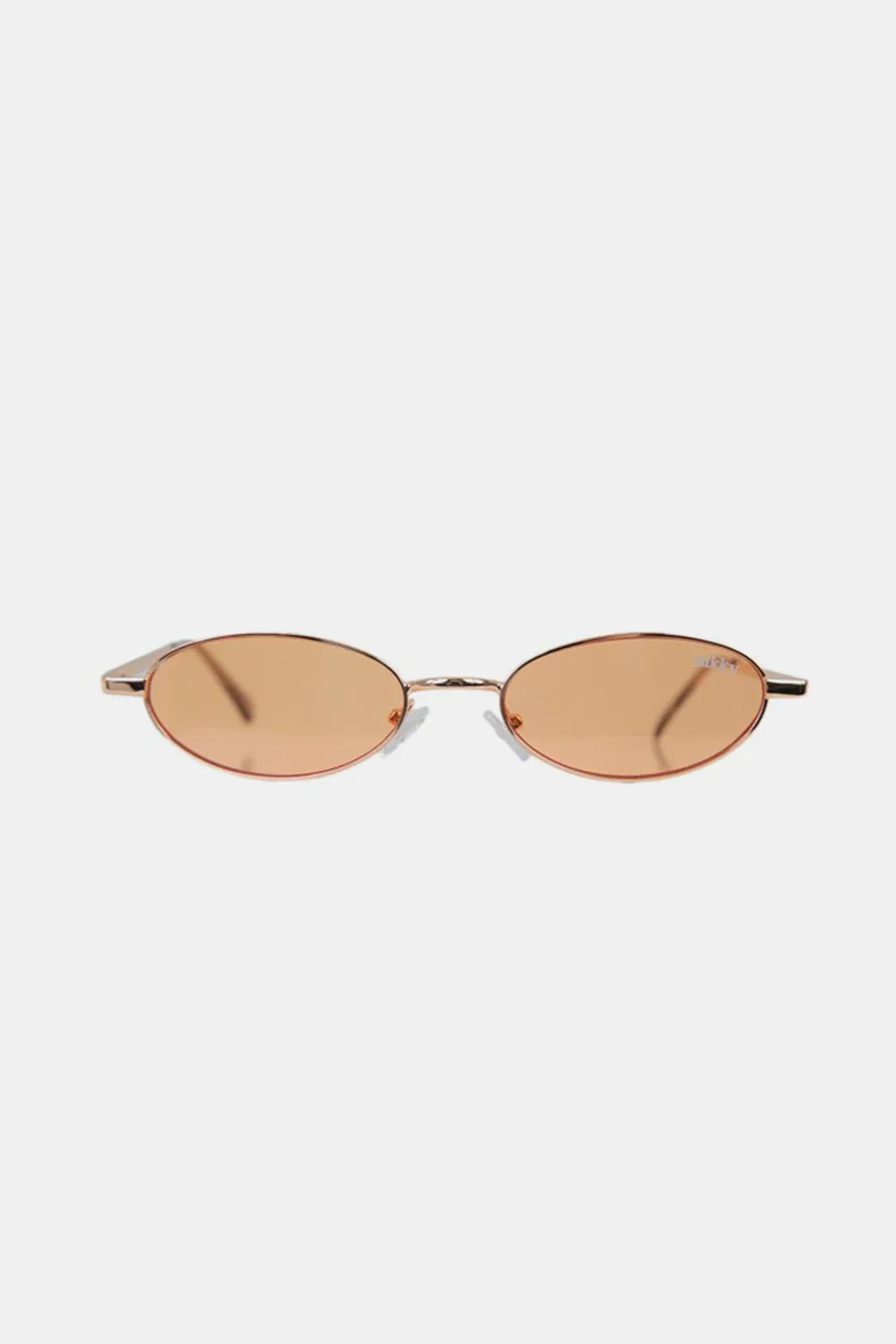 Metal Frame Oval Sunglasses by Nicole Lee USA