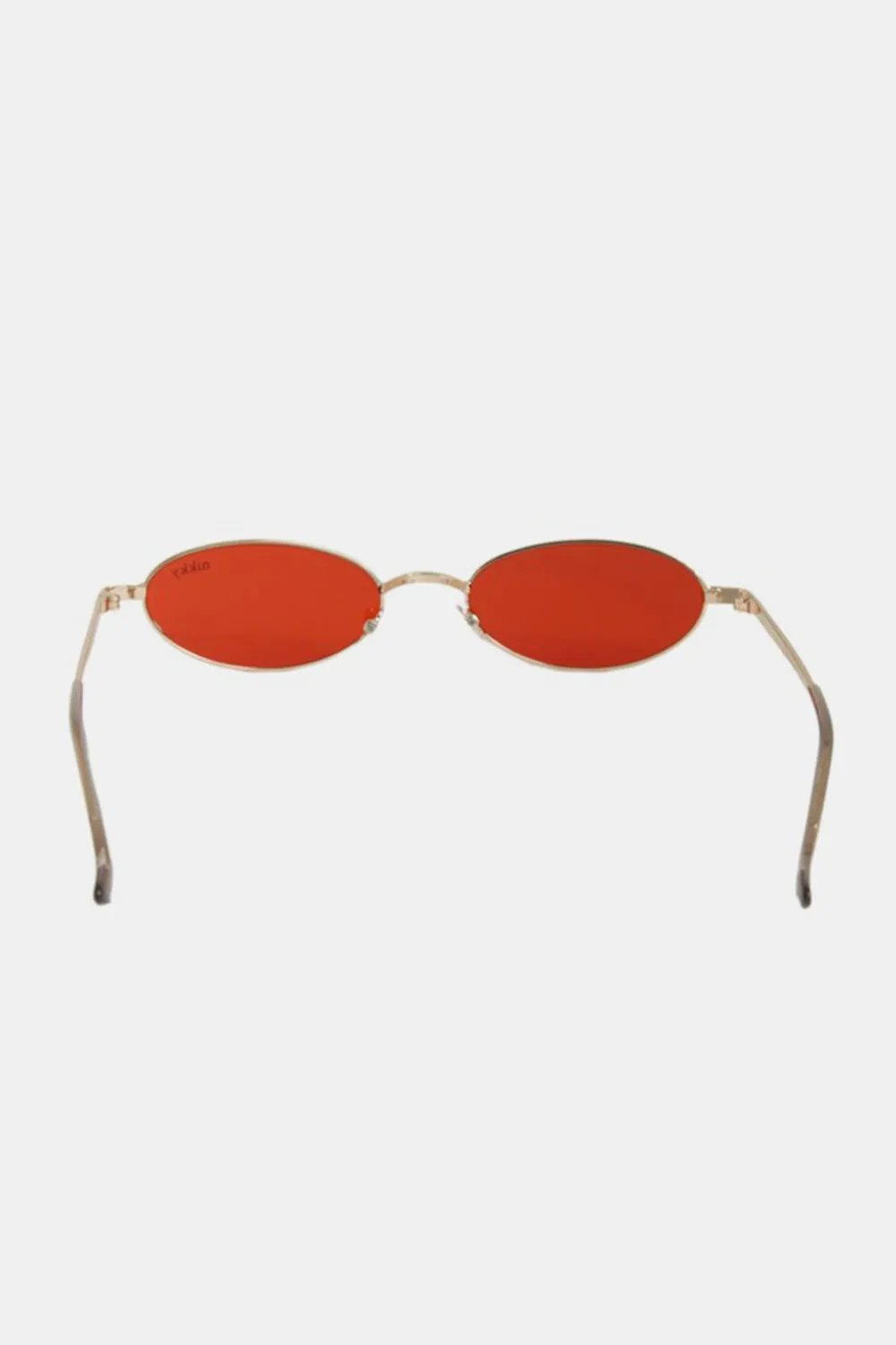 Metal Frame Oval Sunglasses by Nicole Lee USA