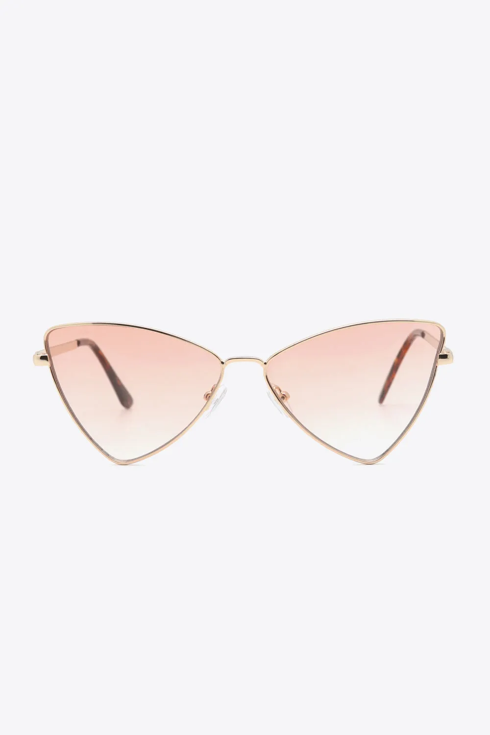 Metal Frame Retro Cat-Eye Sunglasses