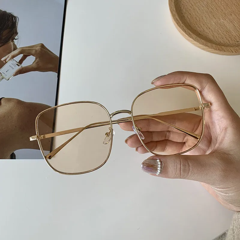 Metal Frame Sunglasses with PC Lenses Timeless Style & Superior Clarity