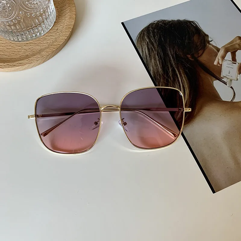 Metal Frame Sunglasses with PC Lenses Timeless Style & Superior Clarity