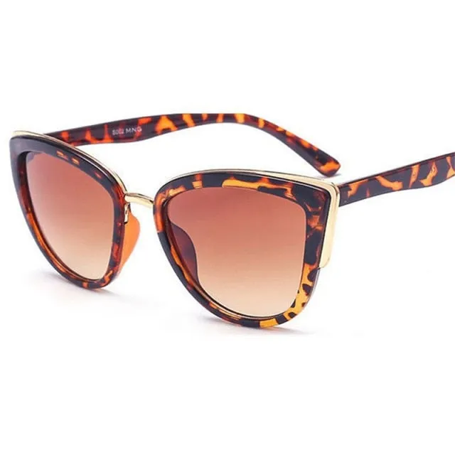 Metal Mirror Retro Sunglasses