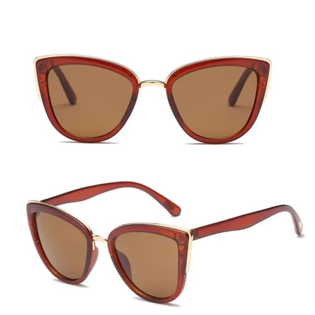 Metal Mirror Retro Sunglasses