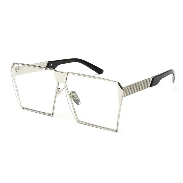 Metal Unique Sunglasses Women Square Vintage retro ombre lens 2017 summer Fashion Glasses #SS936