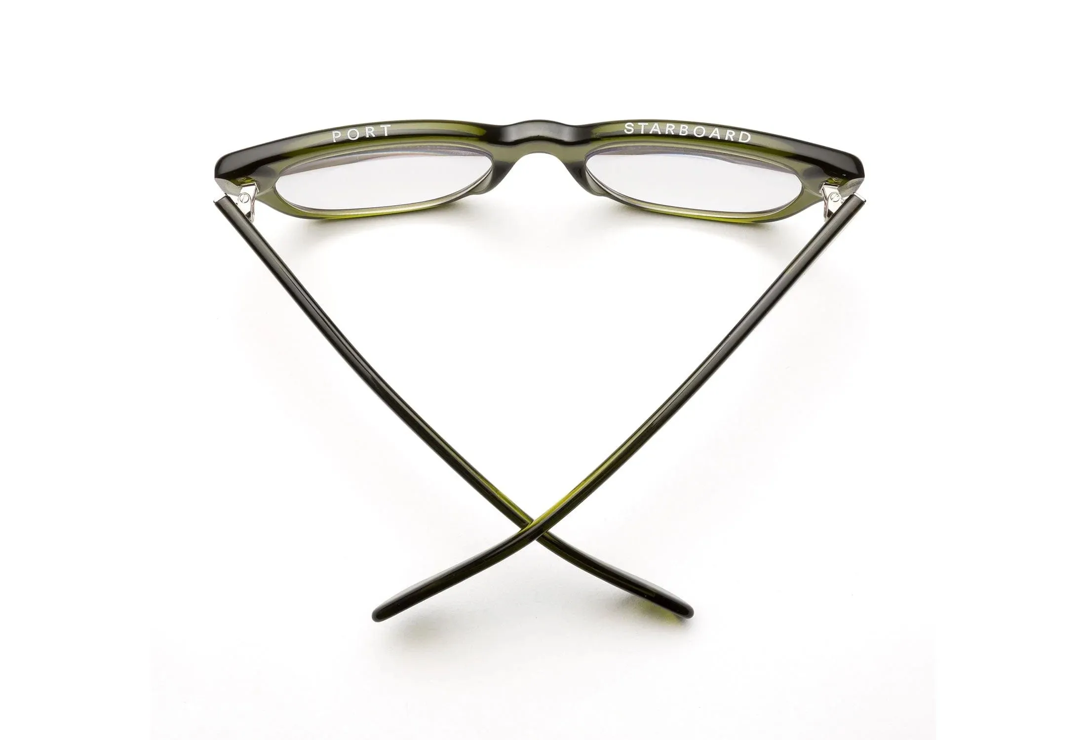 Miklos Reading Glasses (Polished Heritage Green)