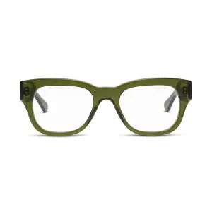Miklos Reading Glasses (Polished Heritage Green)