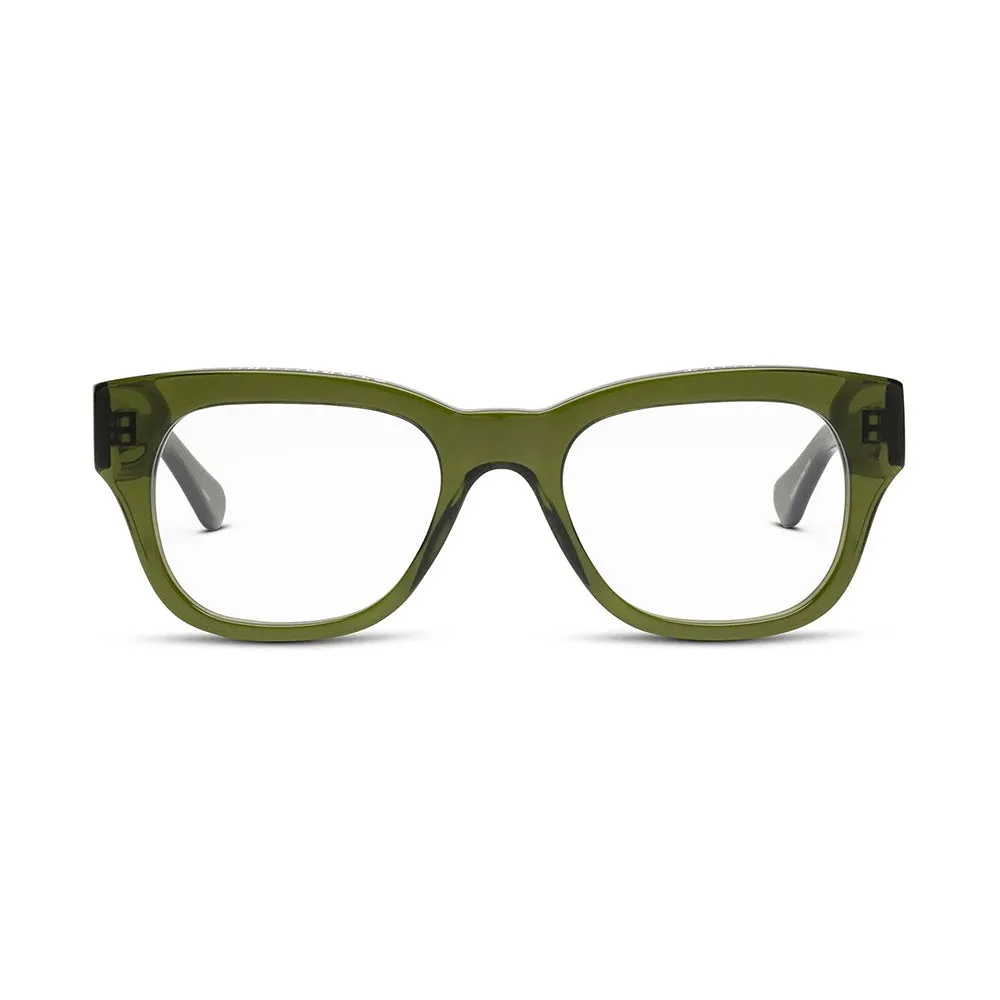 Miklos Reading Glasses (Polished Heritage Green)