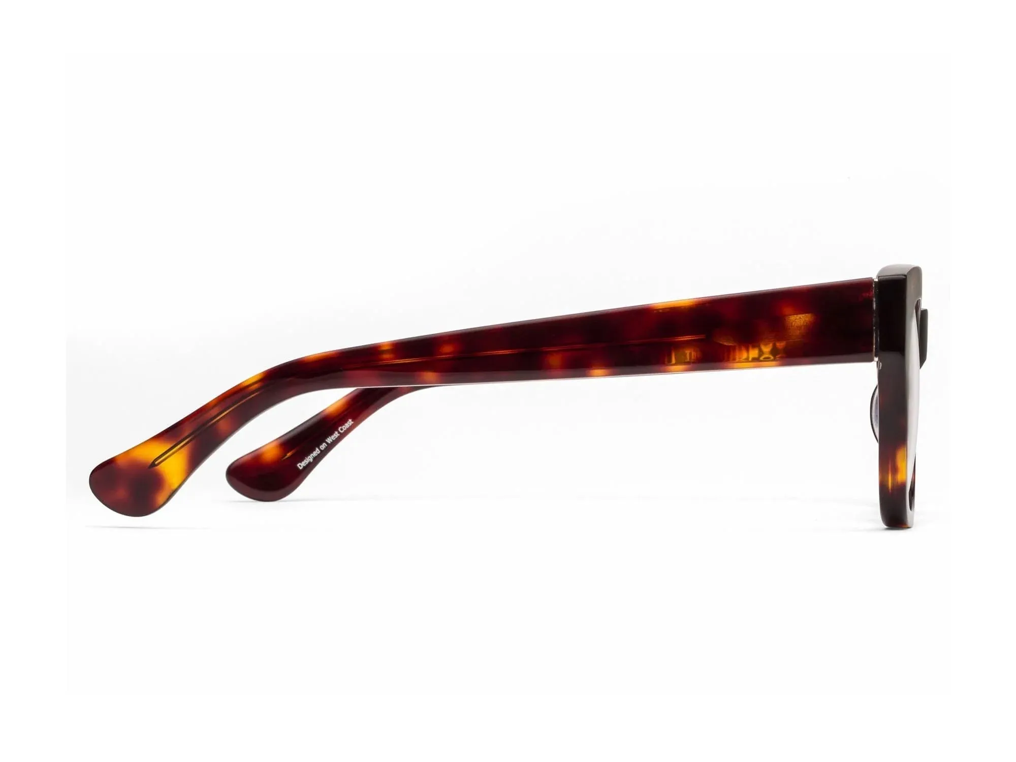 Miklos Reading Glasses (Polished Turtle)