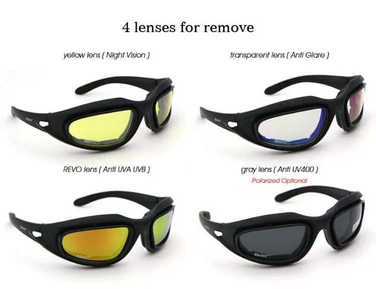Military Sunglasses (Interchangeable Lenses)