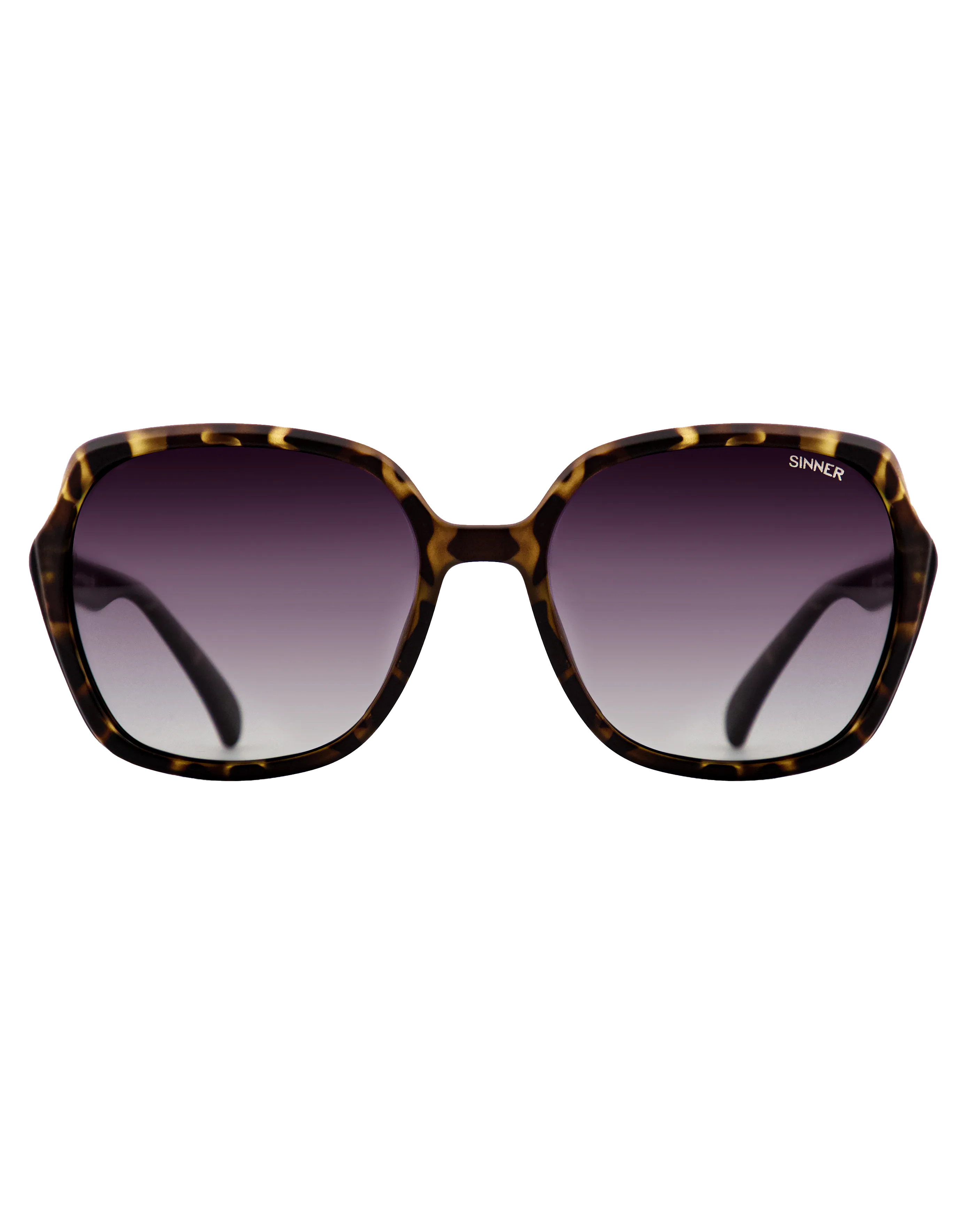 Montara Polarised Sunglasses in Matte Dual Olive Tortoise & Gradient Green