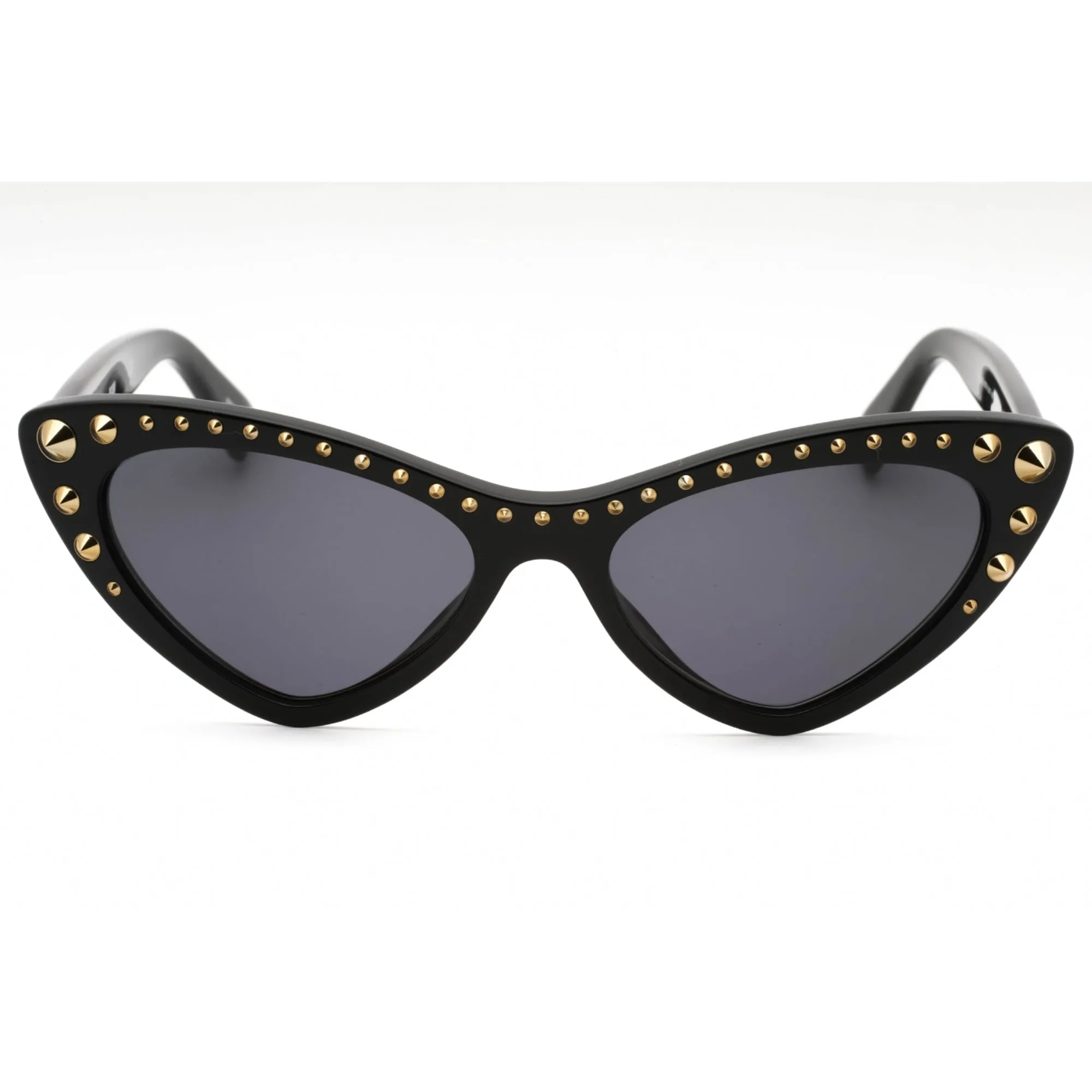 Moschino Women's Sunglasses - Black Plastic Cat Eye Full Rim Frame | MOS093/S 0807 IR