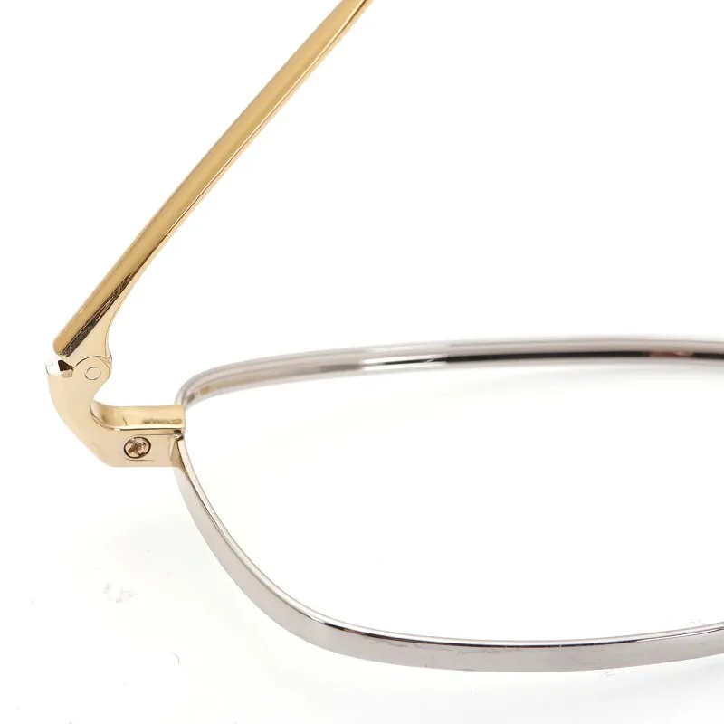 Muzz Men's Full Rim Square Titanium Eyeglasses H9041