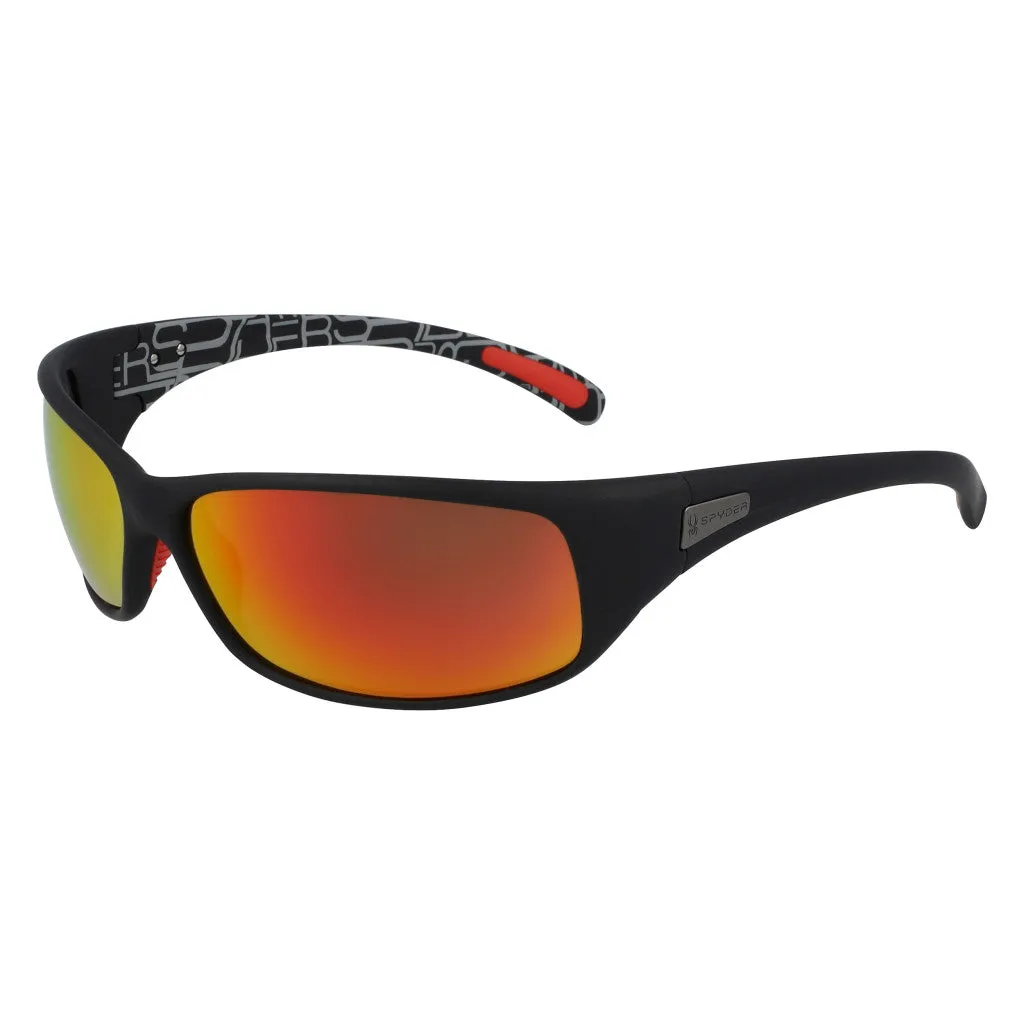 Narrow Wrap Sunglasses - Black
