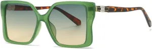 New 2025 Fashion Sunglasses Women Luxury Cat eye Female Sun Glasses Classic Vintage Eyeglasses UV400,GREEN,one size