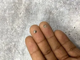 NEW, Hotfix Dome Studs, 100 Pcs, 5mm (XSmall) SILVER, Great for Denim, Sweaters, Camo Jackets, Belts, Bags, Shoes, Crafts,  MORE!
